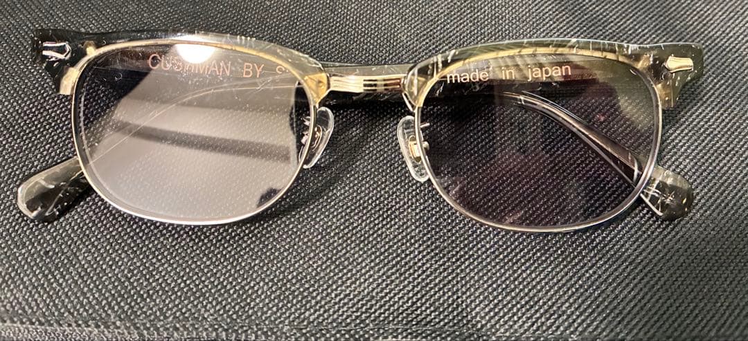 クッシュマンCUSHMAN サングラス 眼鏡　ロカビリー　50s眼鏡　美品
