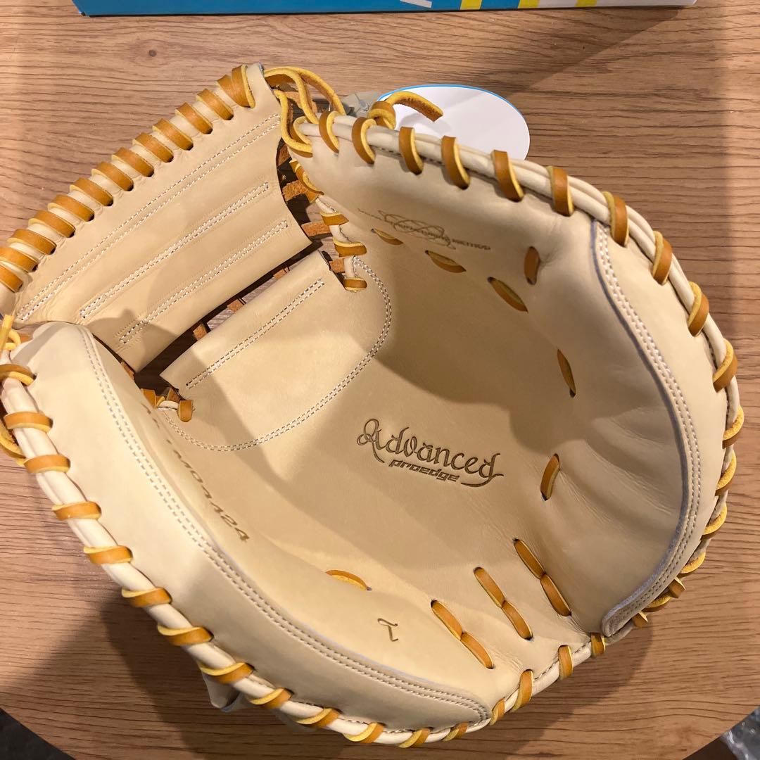 新品定価40,700円硬式用 SSK キャッチャーミット キャメル