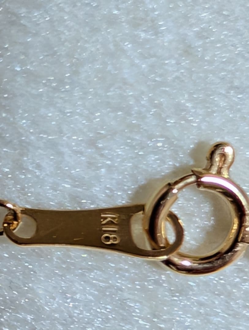 h*3様 ラスト‼️ K18２面 喜平 60センチネックレス　１８金刻印有り‼️