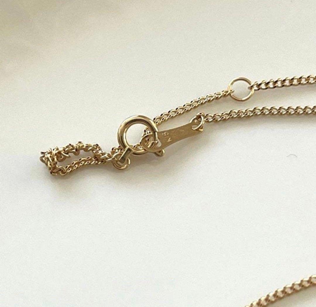 h*3様 ラスト‼️ K18２面 喜平 60センチネックレス　１８金刻印有り‼️