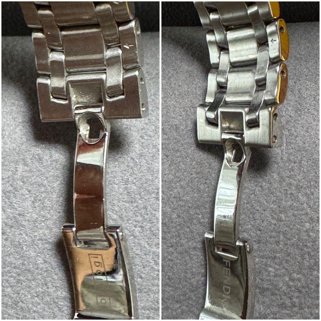 フェンディ 7000Lクラシコ シェル文字盤 12Pダイヤ SWISS MADE