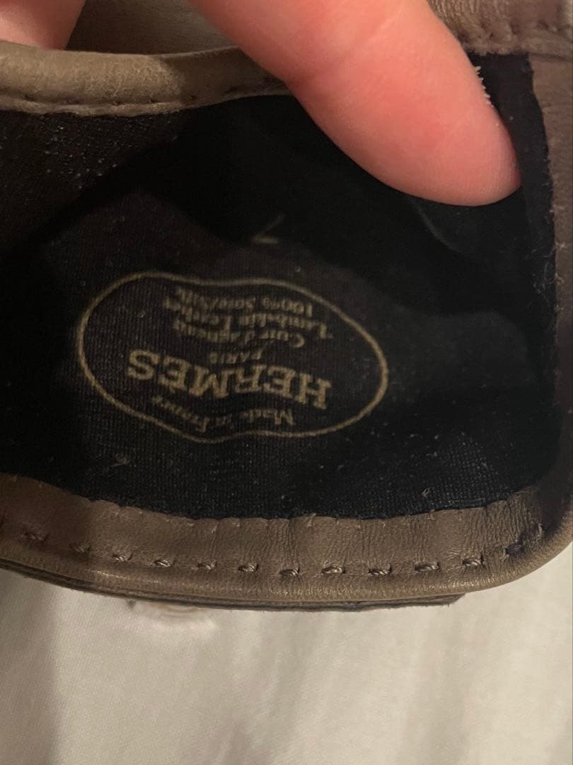 破格値　エルメス　ケリーチャーム手袋　グローブ　サイズ7 美品