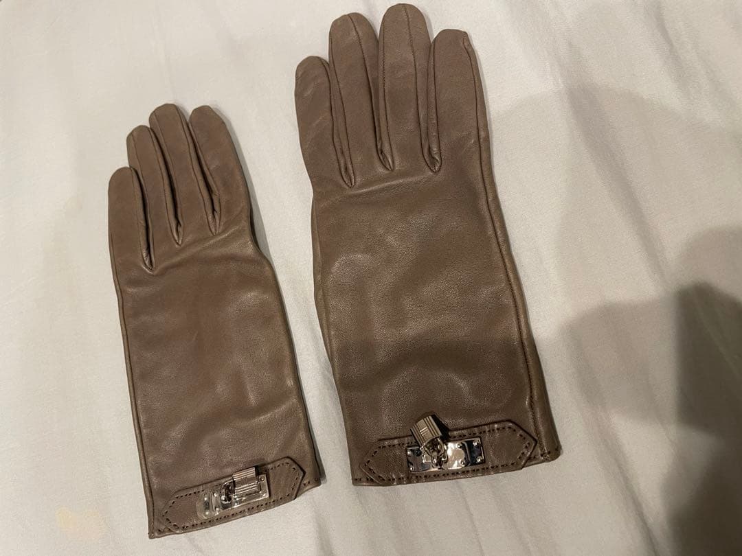 破格値　エルメス　ケリーチャーム手袋　グローブ　サイズ7 美品