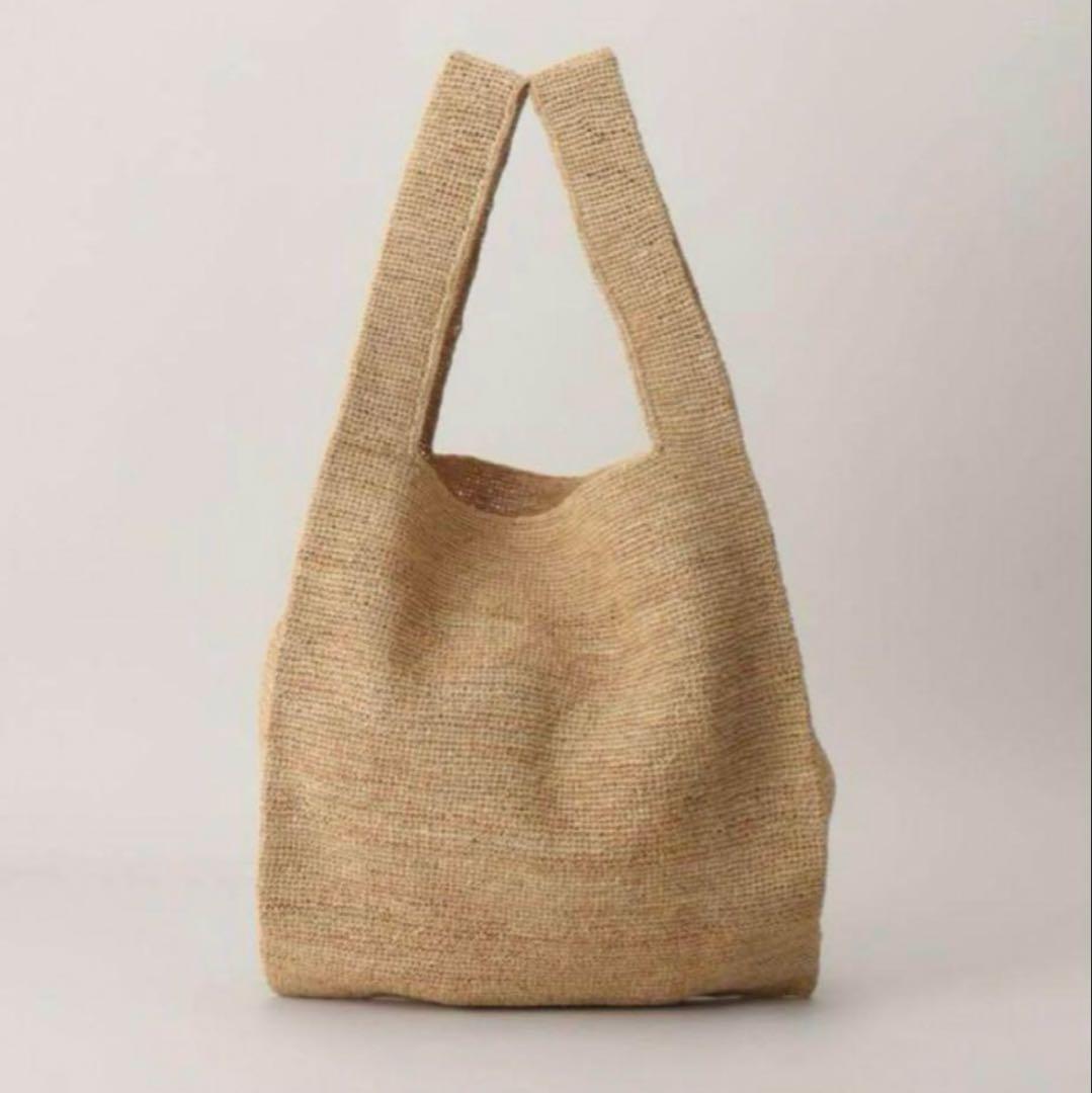 美品★ seya. セヤ RAFFIA SHOPPING BAG ラフィア
