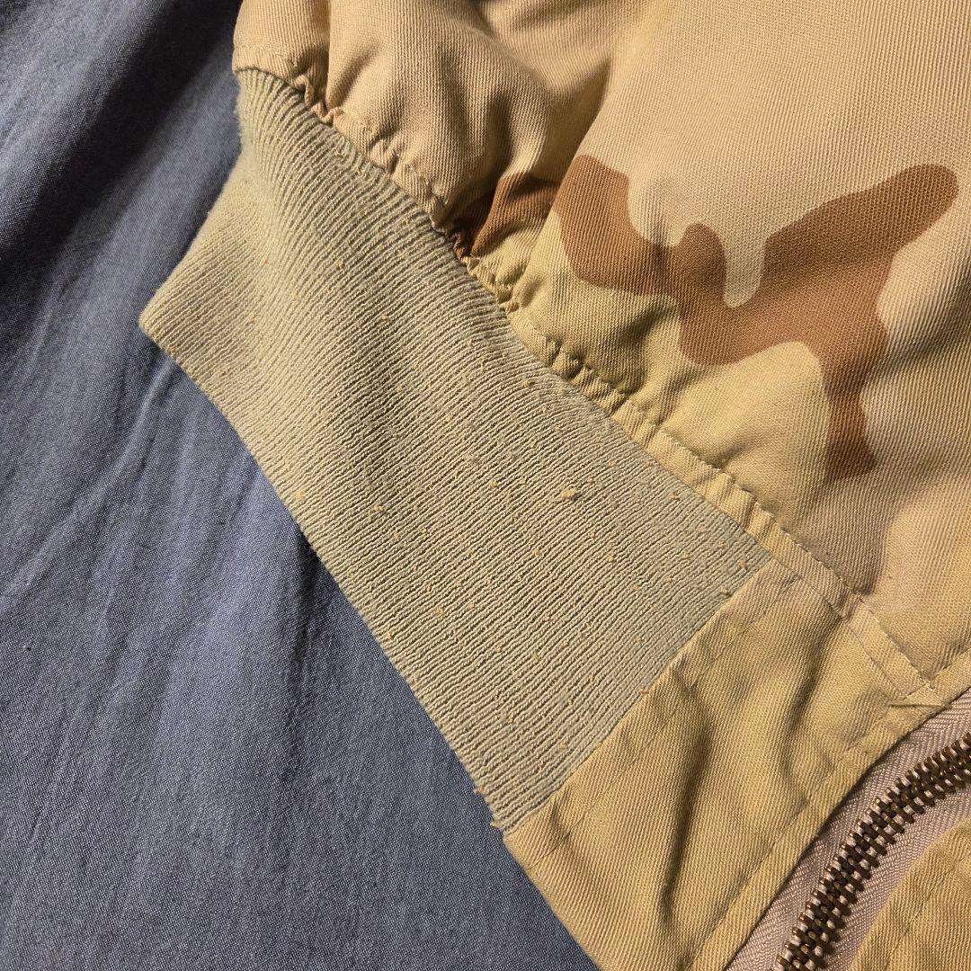 希少 80s USA製 ALPHA デザートカモ MA-1　SIZE-XL