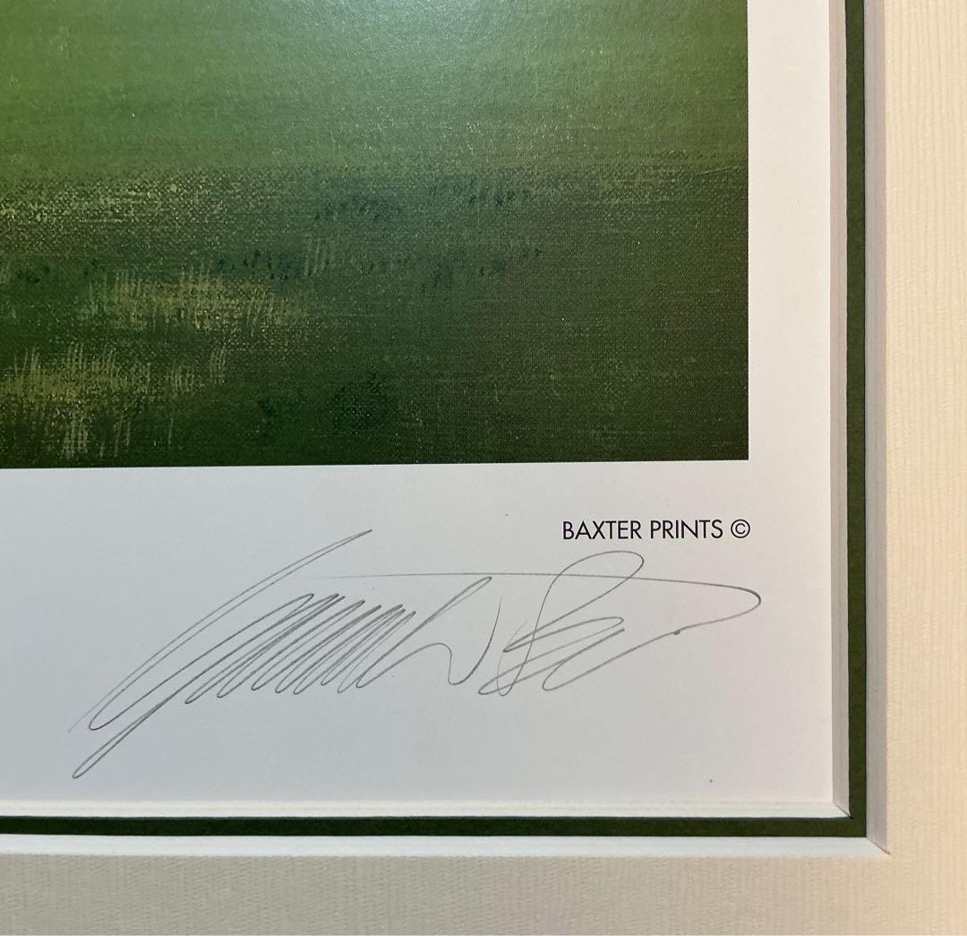 絵画 限定複製画 ゴルフ グレエムバクスター イギリス ウェントワース ボルボ