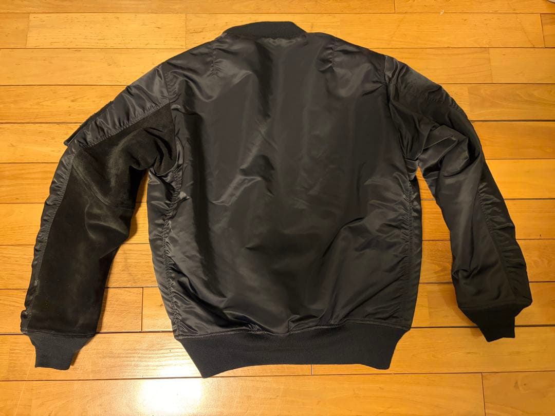 SEQUEL 23AW MA-1 シークエル ブラック Ｌ