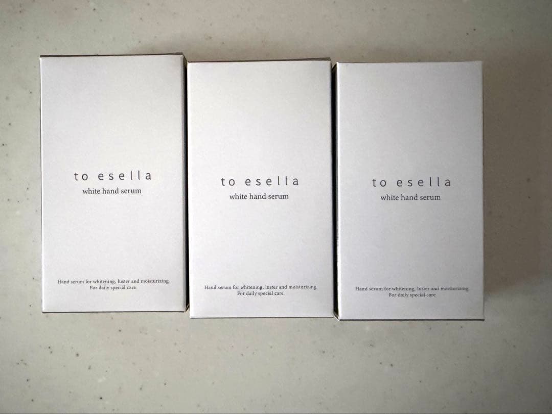 新品未使用　ホワイトハンドセラム　薬用美容液　3個