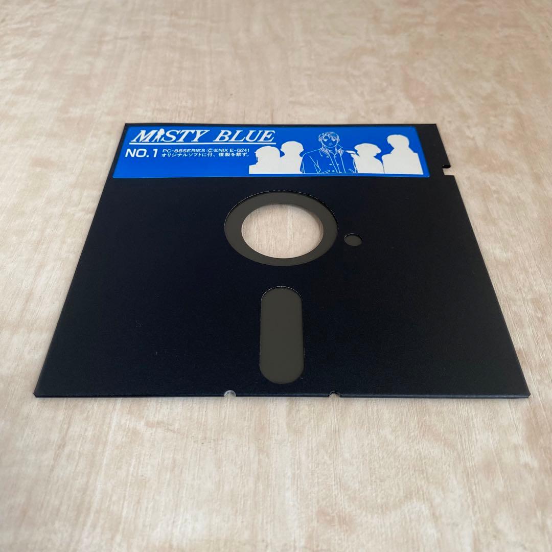 【限定SALE】PC-8801「ミスティ・ブルー」イラストカード・CD付 希少