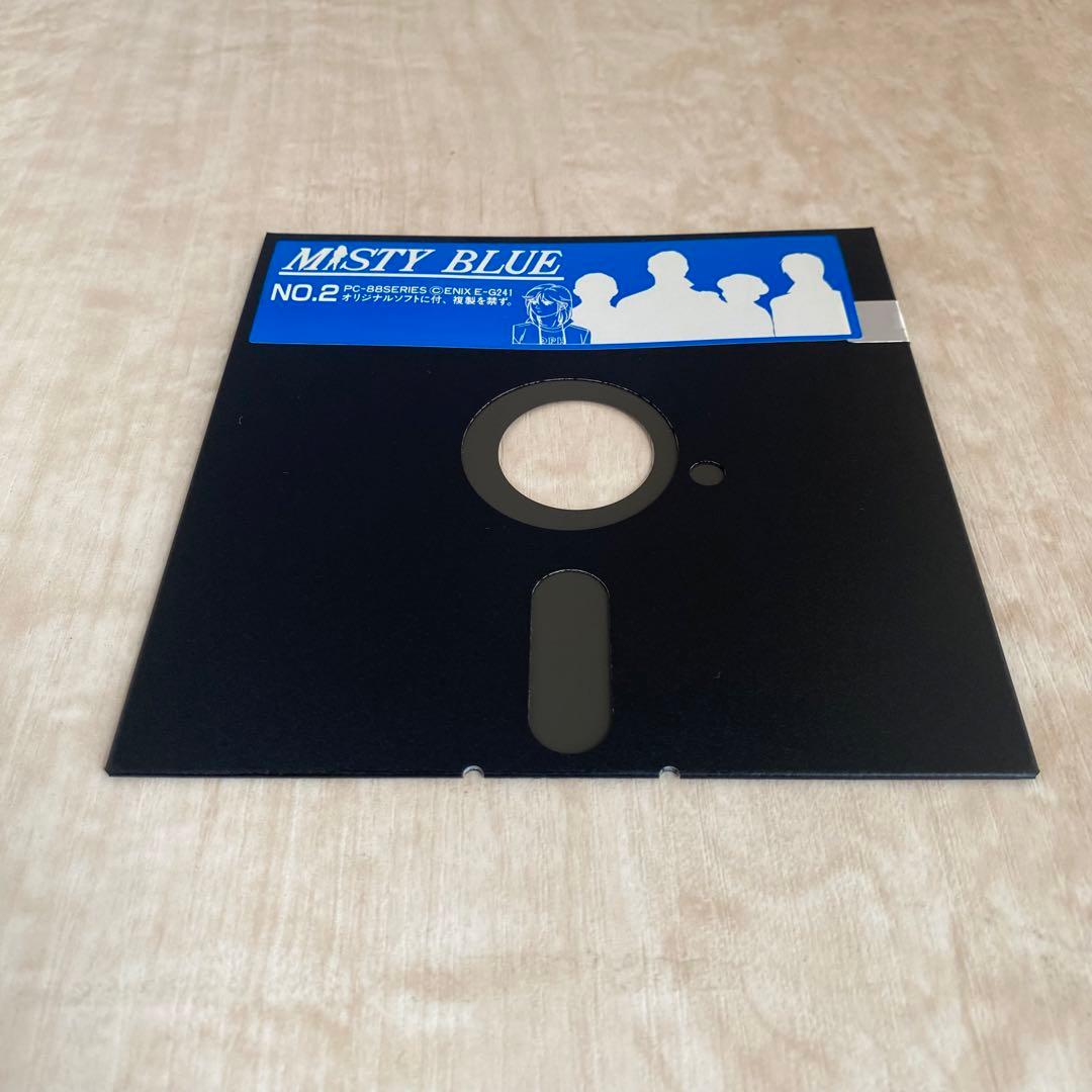【限定SALE】PC-8801「ミスティ・ブルー」イラストカード・CD付 希少