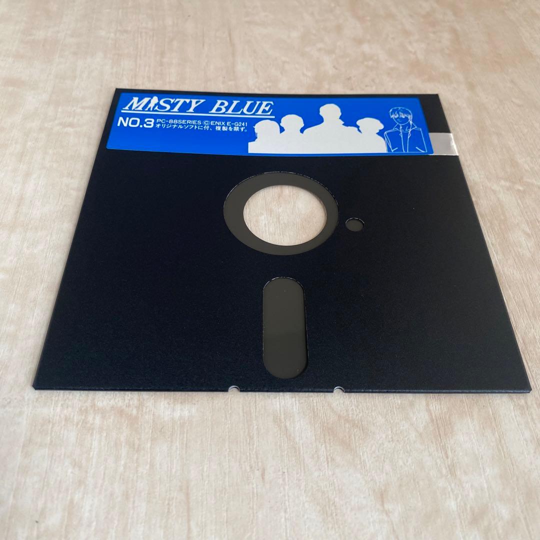 【限定SALE】PC-8801「ミスティ・ブルー」イラストカード・CD付 希少