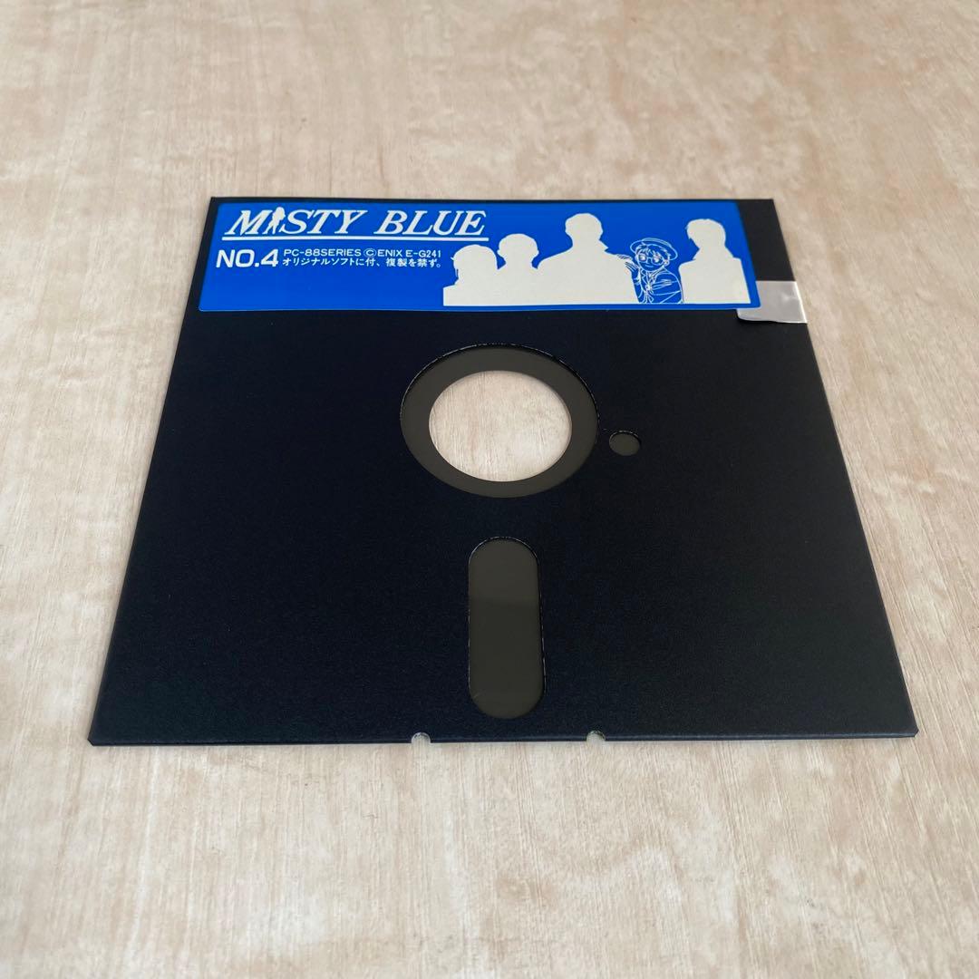 【限定SALE】PC-8801「ミスティ・ブルー」イラストカード・CD付 希少