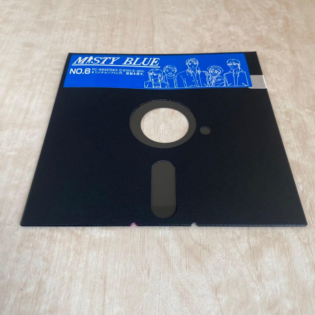 【限定SALE】PC-8801「ミスティ・ブルー」イラストカード・CD付 希少