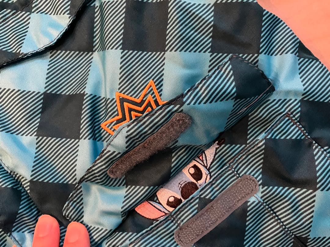 お値下げ　ボードウェア　ディズニースティッチ　スノーブーツ　ニット帽　5点セット