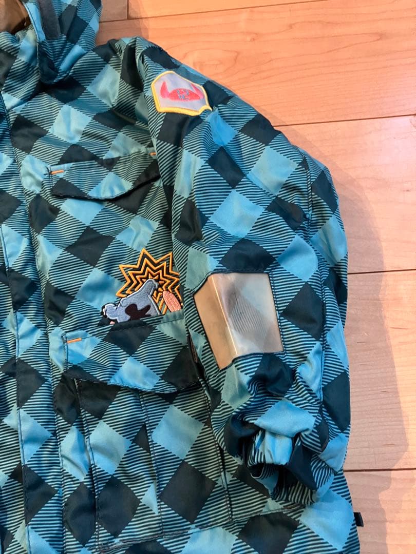 お値下げ　ボードウェア　ディズニースティッチ　スノーブーツ　ニット帽　5点セット