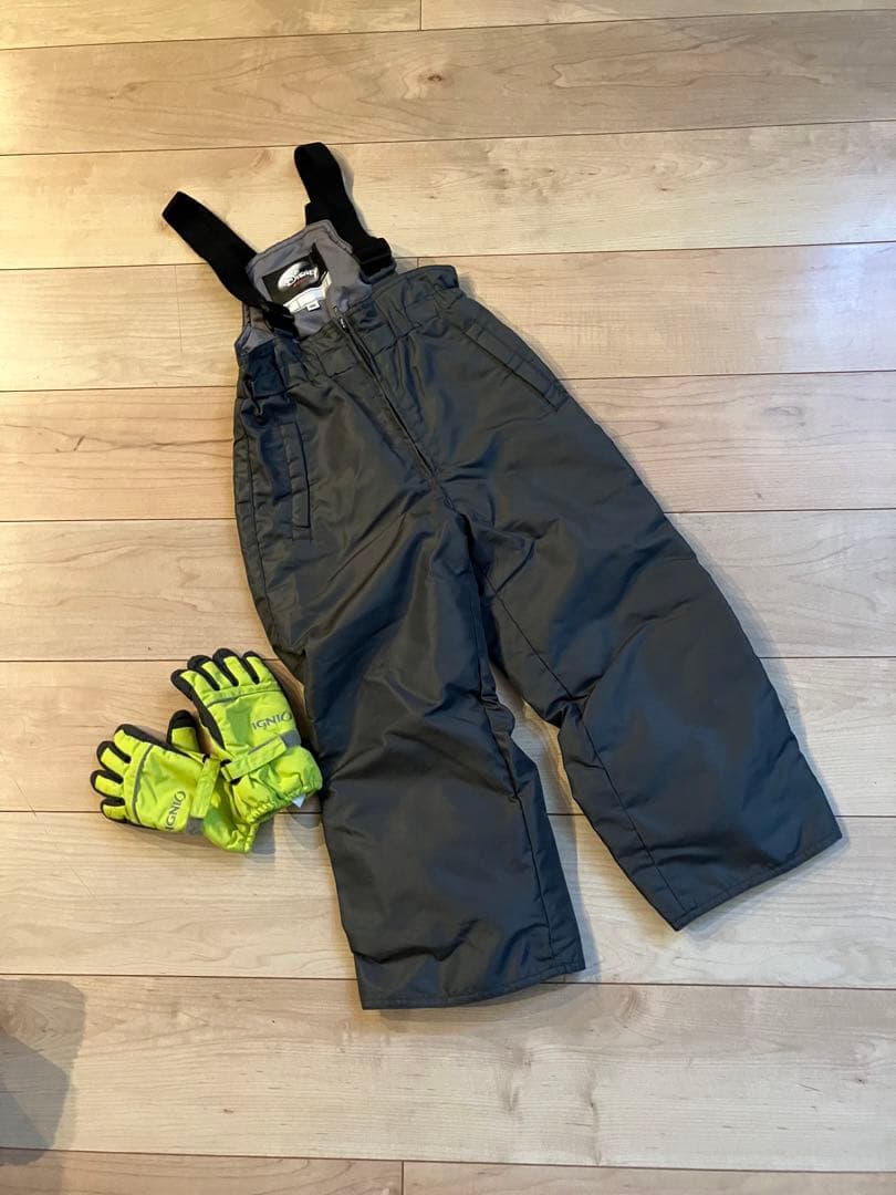 お値下げ　ボードウェア　ディズニースティッチ　スノーブーツ　ニット帽　5点セット