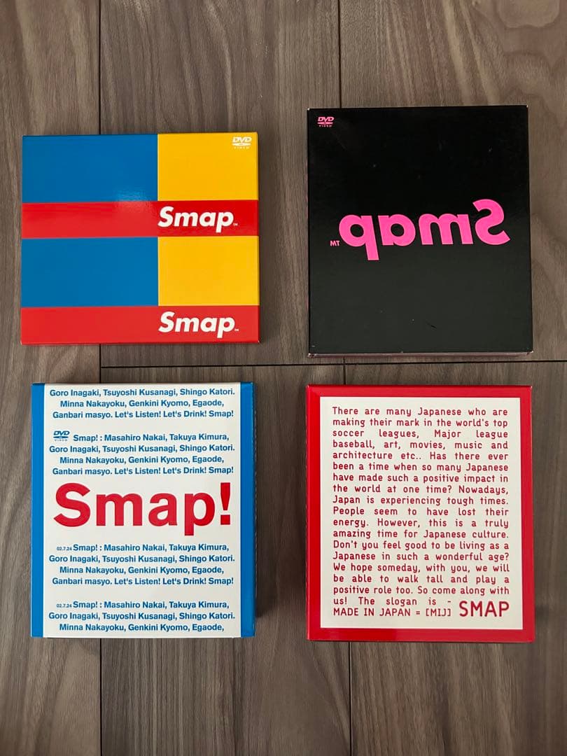 邦楽 SMAP LIVE DVD