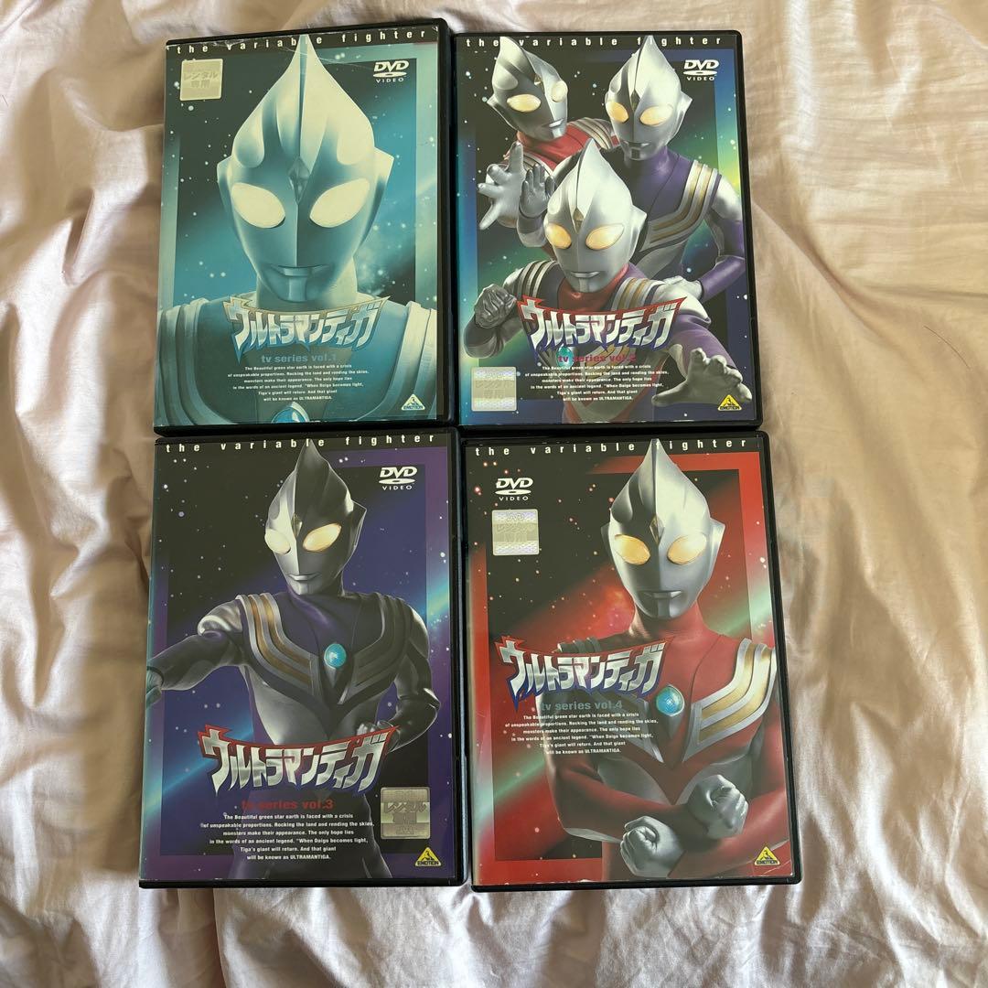 ケース付 ウルトラマンティガ DVD 全13巻 全巻セット