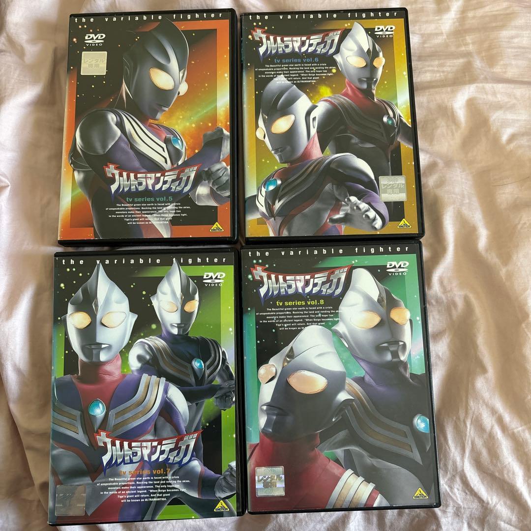 ケース付 ウルトラマンティガ DVD 全13巻 全巻セット