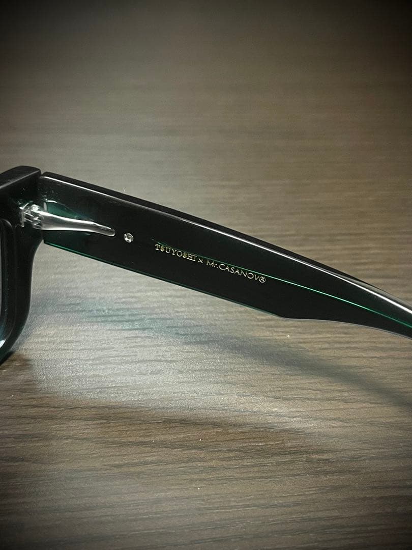 小物 Mr.CASANOVA Debonair Clear Green Blue