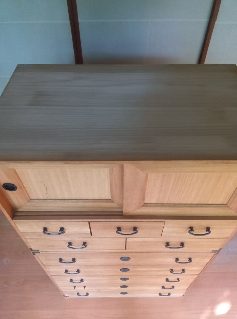 【桜】桐タンス　1〜4段目