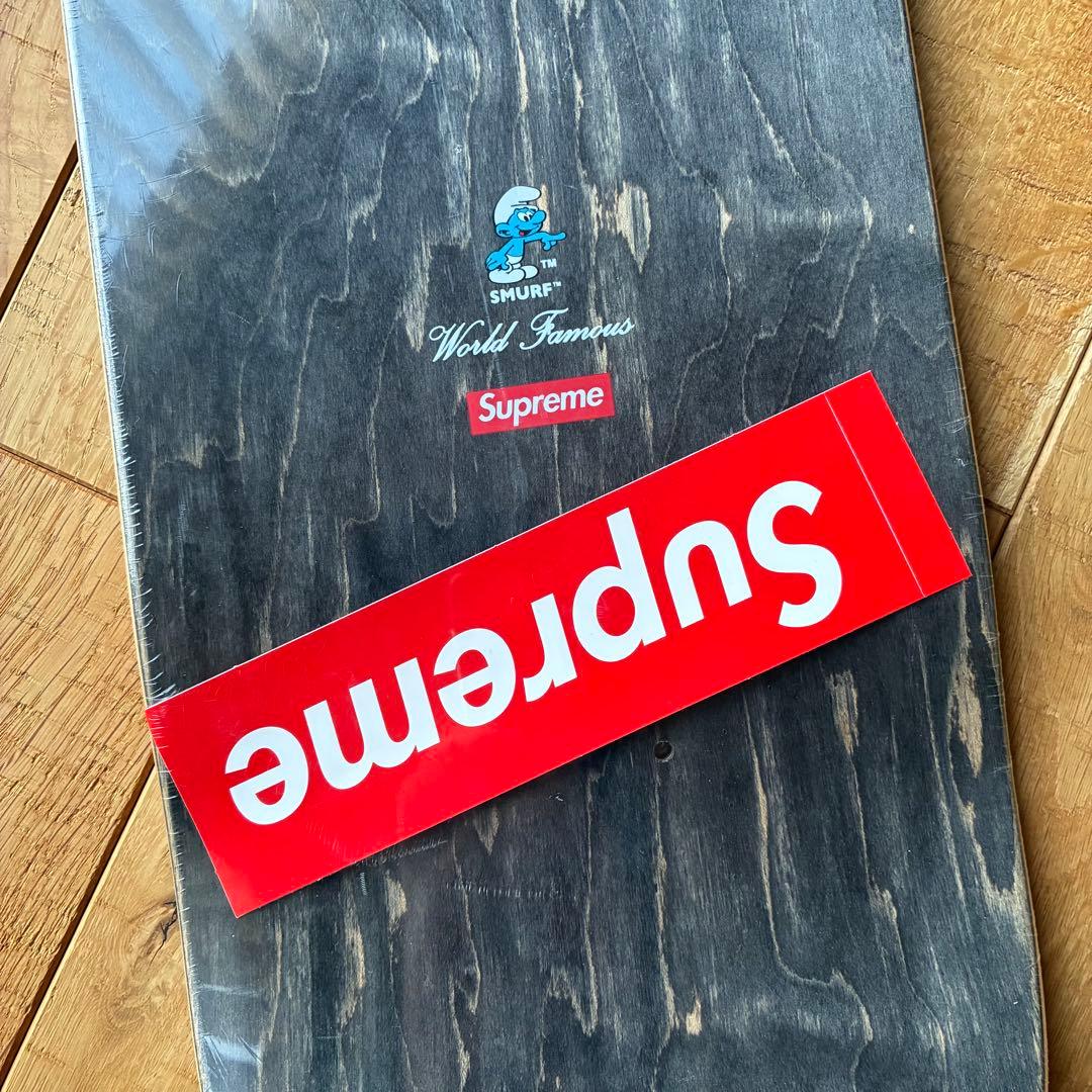 新品未使用 supreme スマーフ デッキ deck シュプリーム スケボー