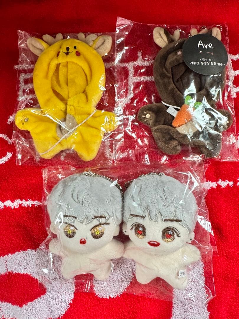 東方神起　ユノ　チャンミン　ぬいぐるみ　10cm