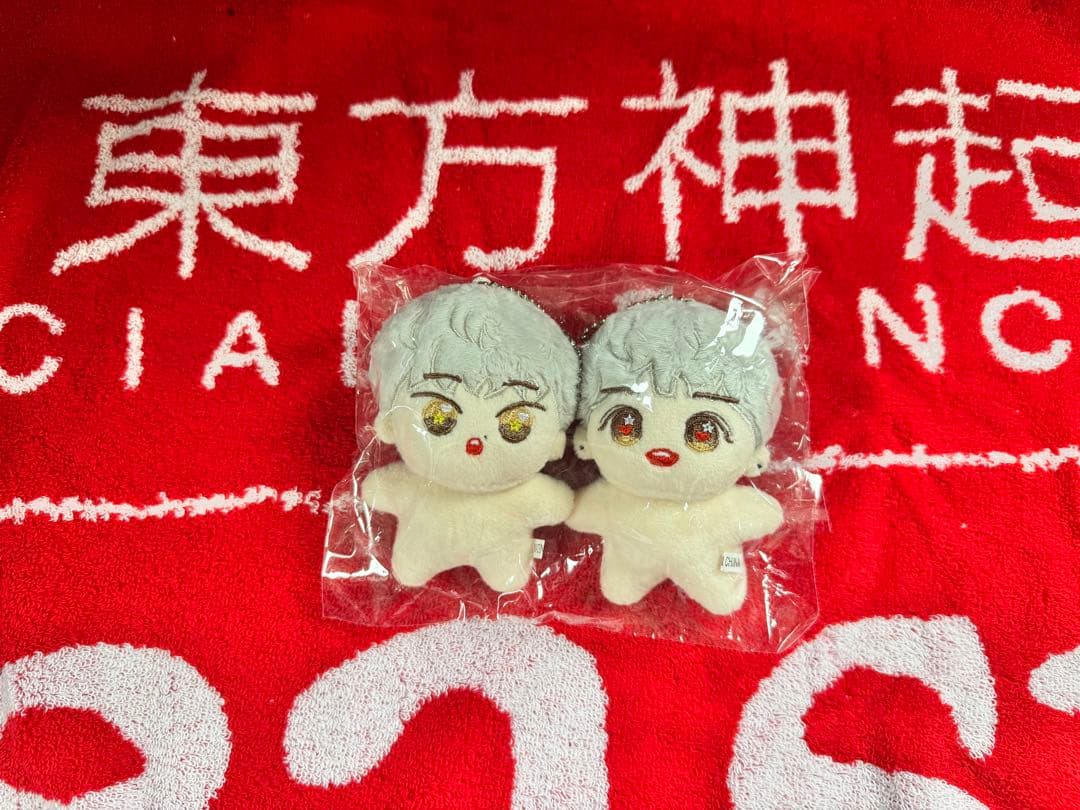 東方神起　ユノ　チャンミン　ぬいぐるみ　10cm