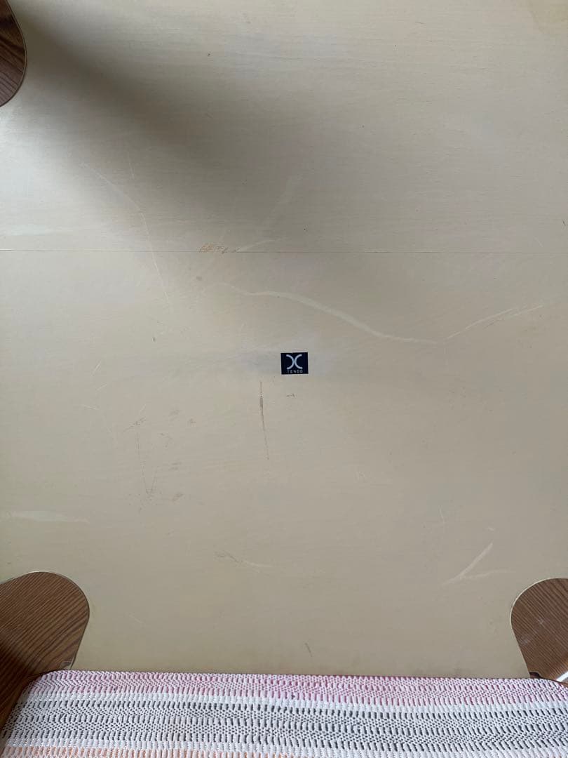 【名作／天童木工】ローテーブル 座卓 曲木デザイン