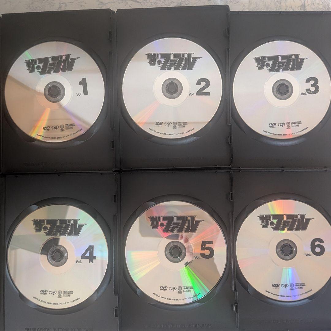 DVD　ザ・ファブル　全6巻　新品ケース付