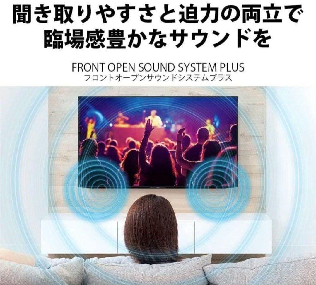 SHARP 4K有機ELテレビ4T-C65DQ1/65インチ2021年製