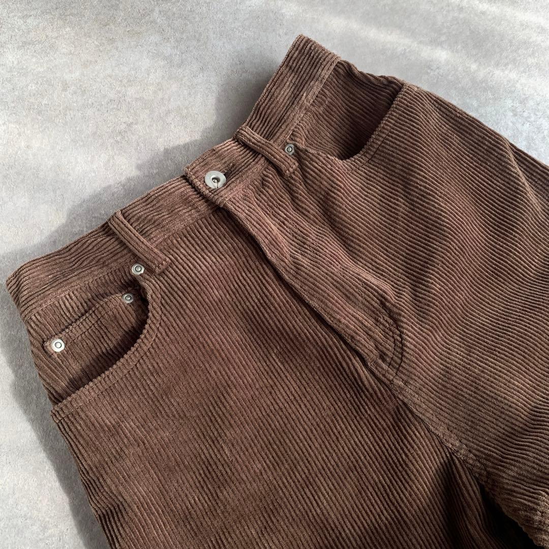 TODAYFUL コーデュロイ ストレートパンツ ブラウン 36