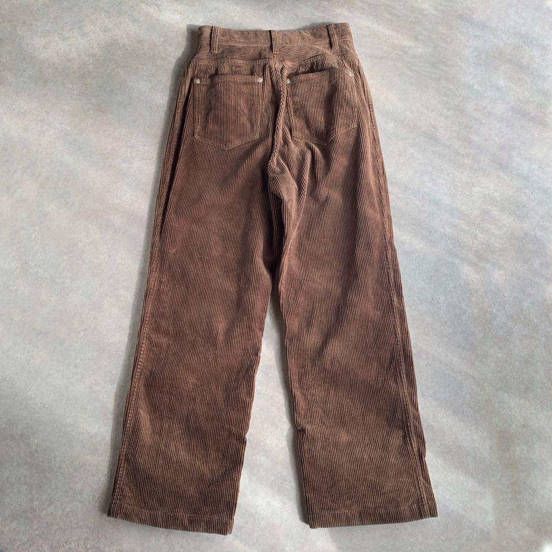 TODAYFUL コーデュロイ ストレートパンツ ブラウン 36