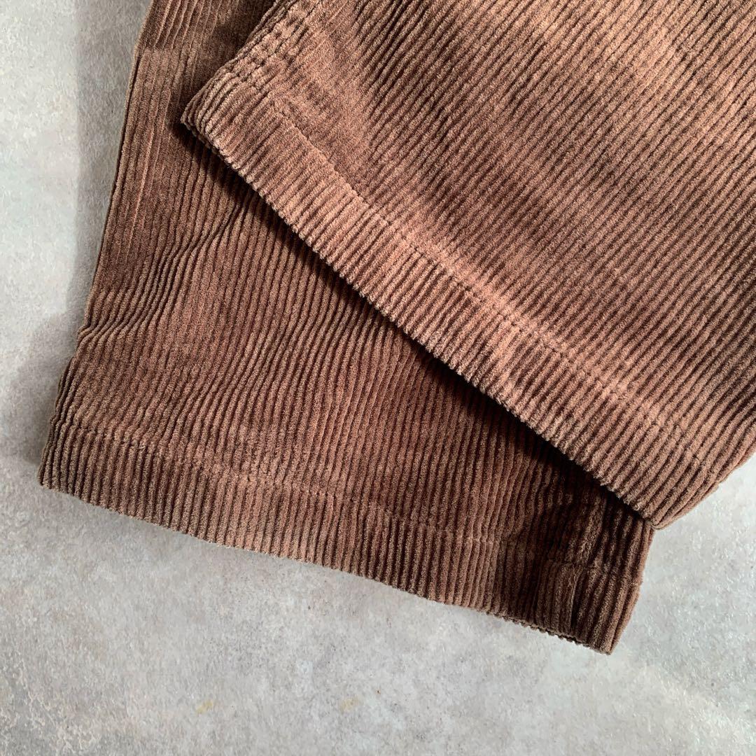 TODAYFUL コーデュロイ ストレートパンツ ブラウン 36