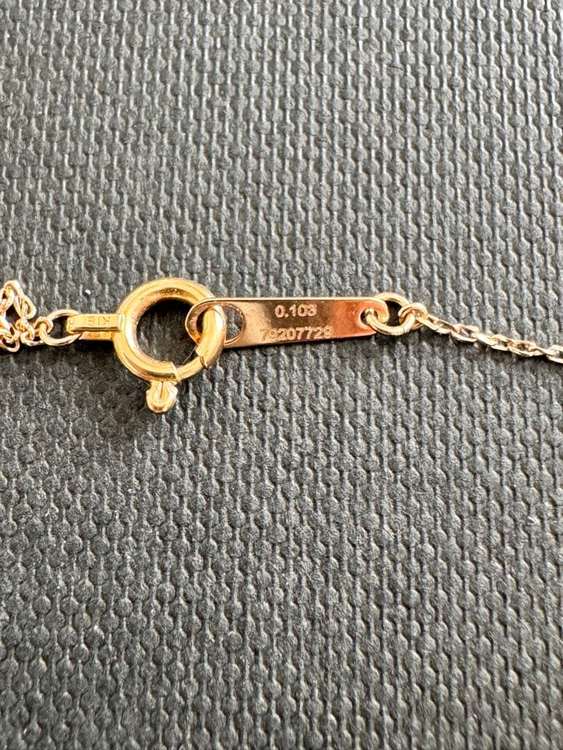 FOREVERMARK ダイヤモンド ロングネックレスピンクゴールド