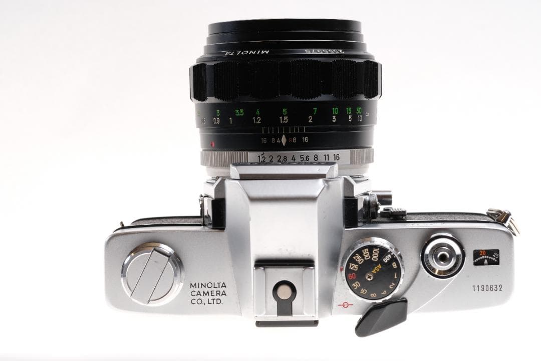 露出計OK ミノルタ SR-T SUPER + 58mm F1.2 難あり作例付