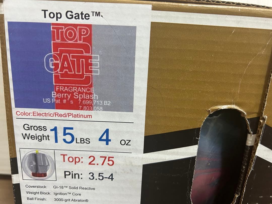 送料込み【新品】トップ・ゲート　ストーム　15ポンド4オンス 1