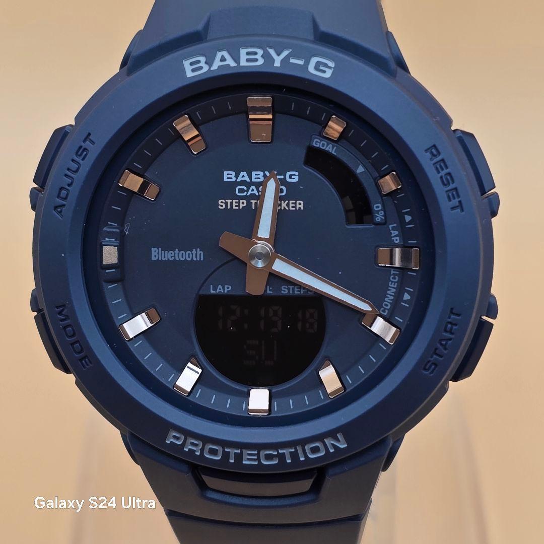 未使用カシオ Baby-G モバイルリンク対応モデル BSA-B100-2AJF