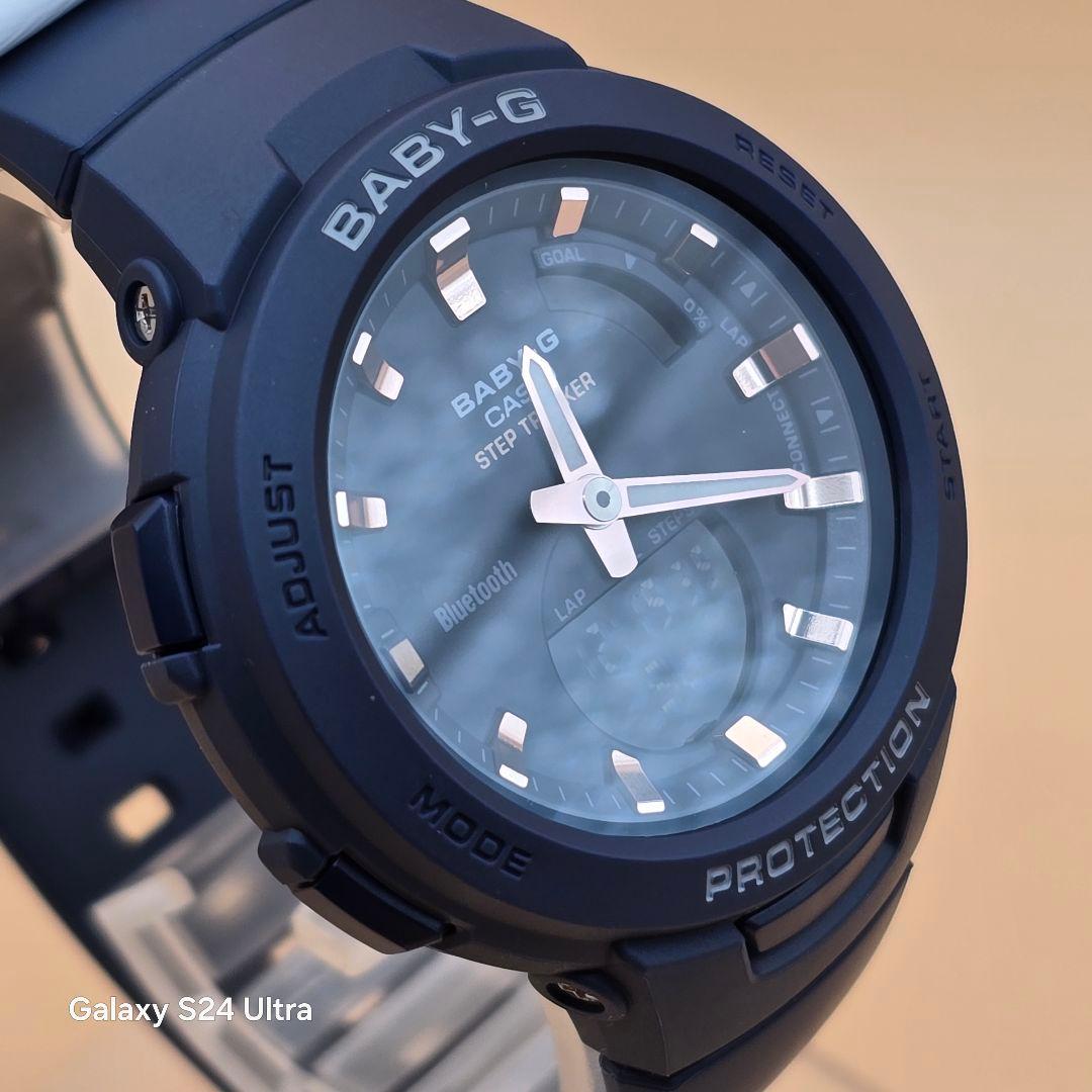 未使用カシオ Baby-G モバイルリンク対応モデル BSA-B100-2AJF