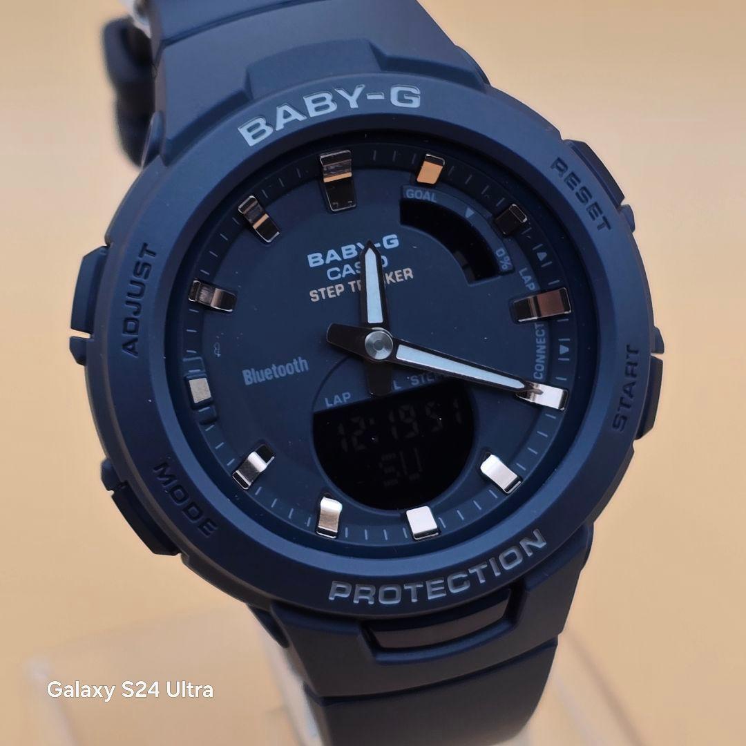 未使用カシオ Baby-G モバイルリンク対応モデル BSA-B100-2AJF