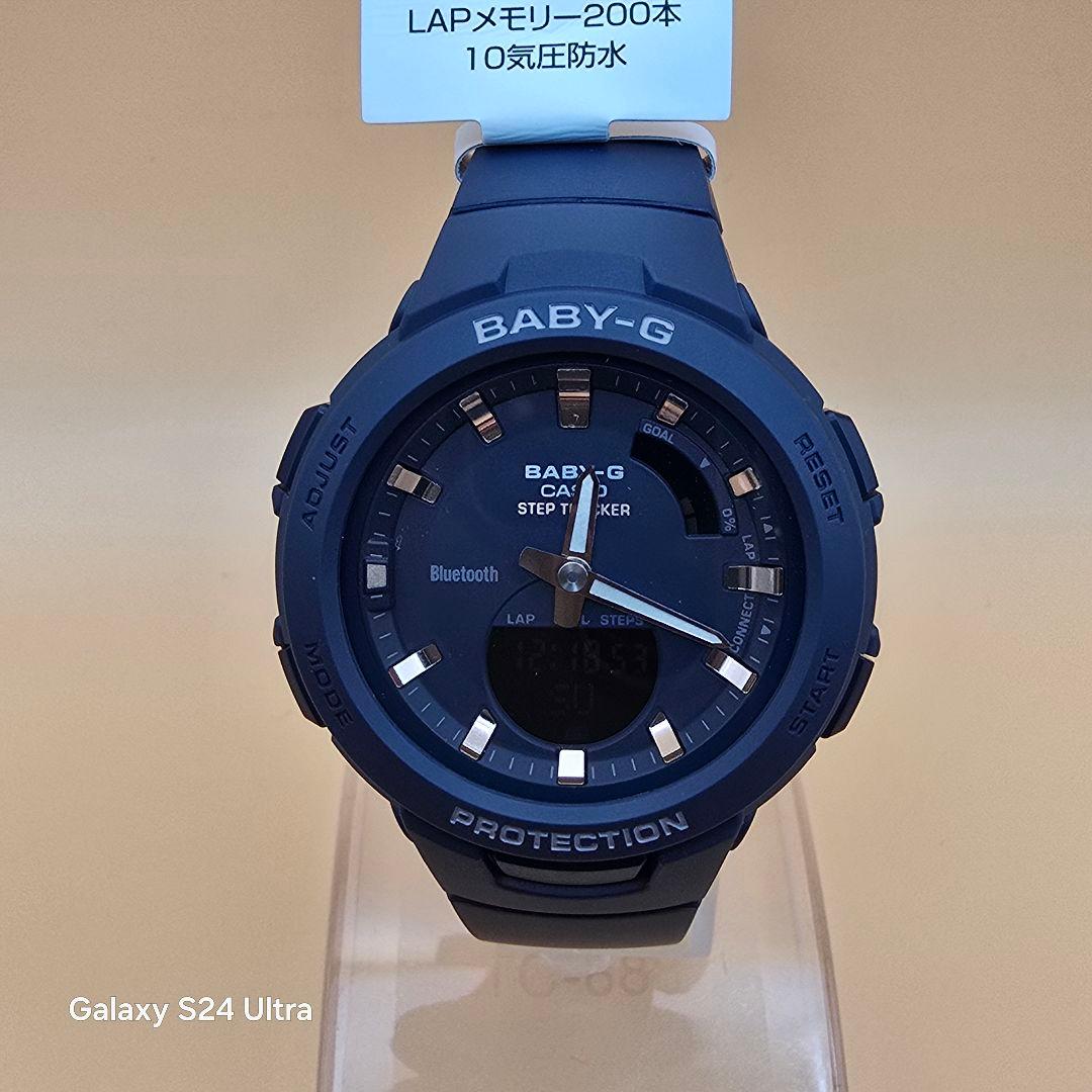 未使用カシオ Baby-G モバイルリンク対応モデル BSA-B100-2AJF