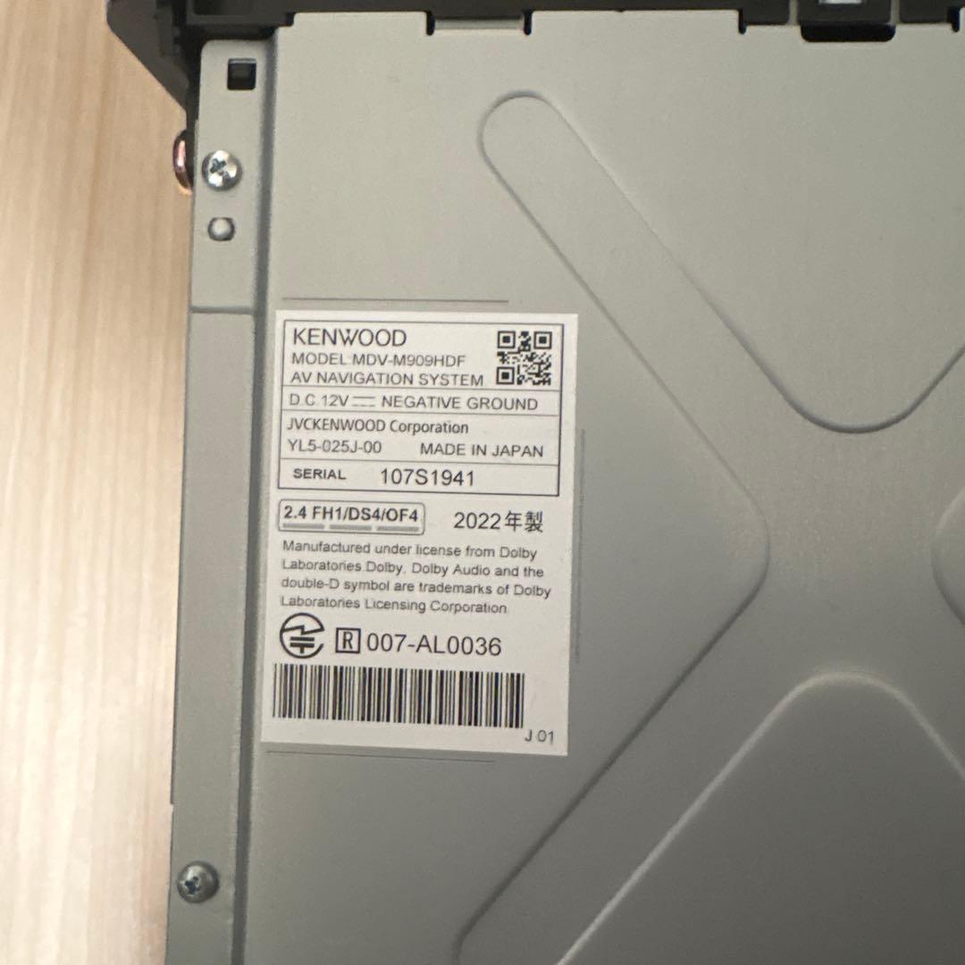 カーナビ mdv-m909hdf