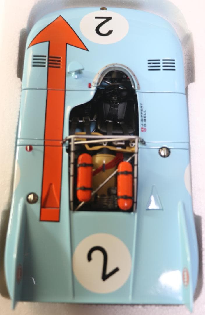 miao『オートアート　ポルシェ９０８／３ＪＷガルフカラー仕様 　１／１8