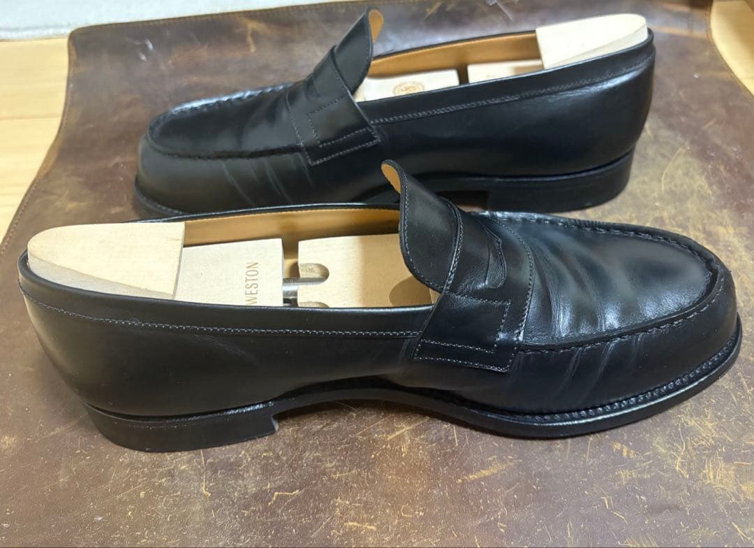 jm weston 180 ブラック　6/D シューツリー付き