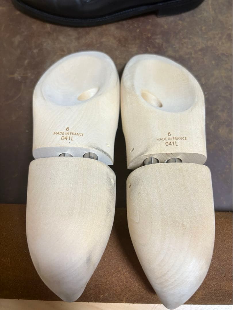 jm weston 180 ブラック　6/D シューツリー付き