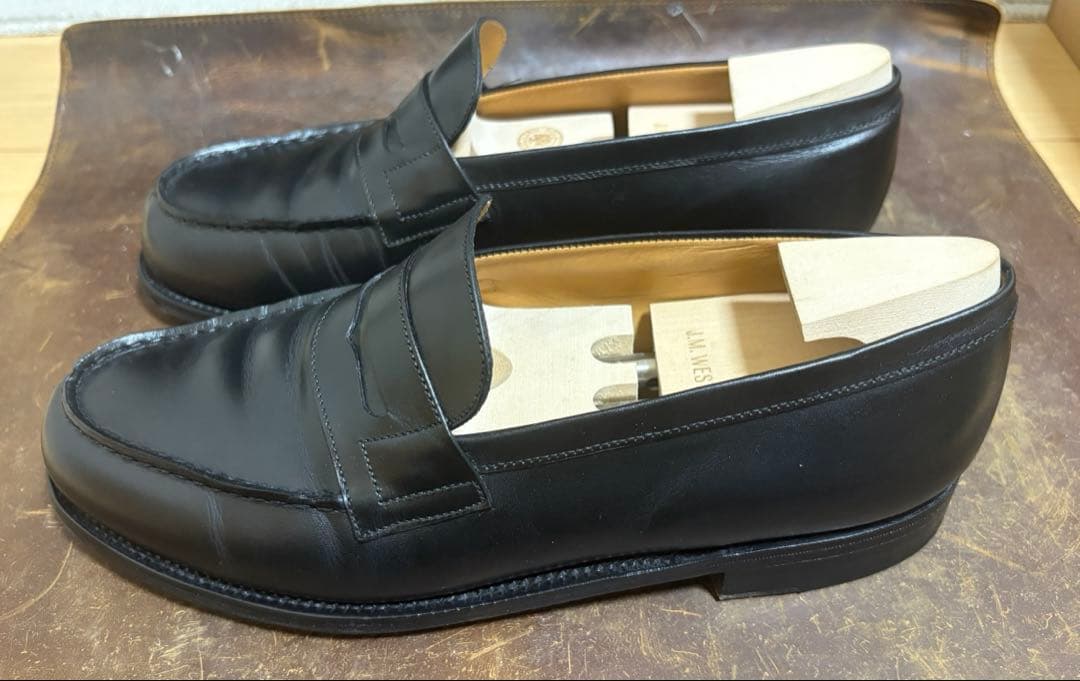 jm weston 180 ブラック　6/D シューツリー付き