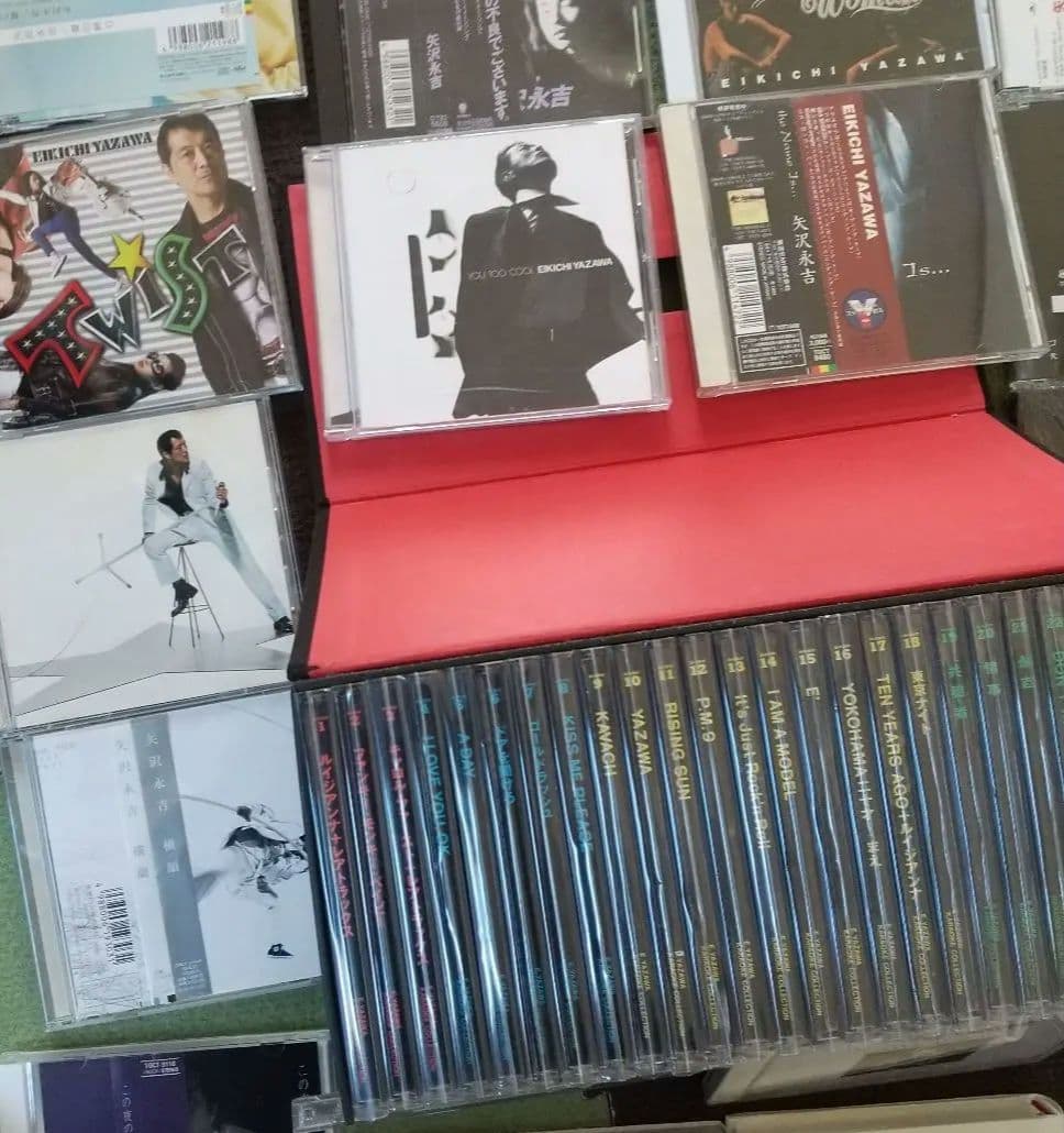 激レア❗️矢沢永吉 CDカラオケコレクション＋アルバム12枚＋CDS９枚＋本２冊