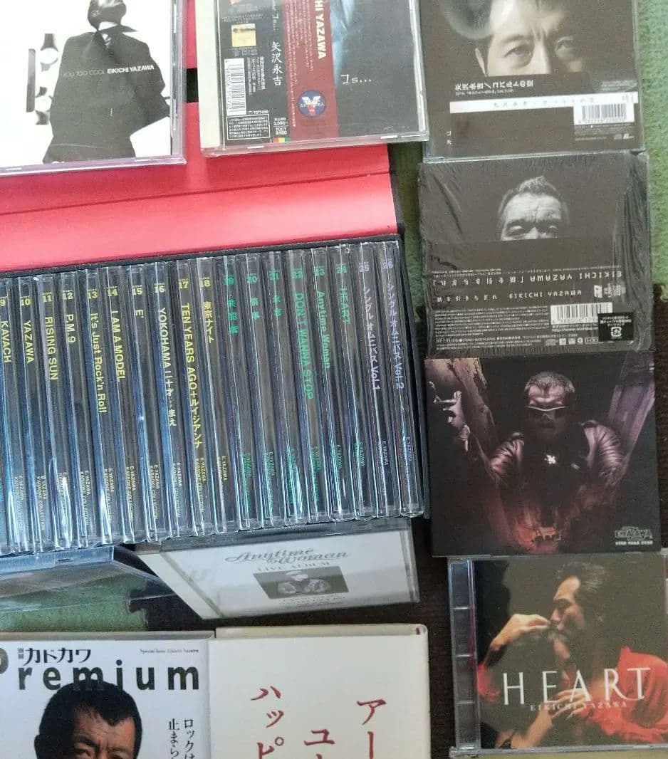 激レア❗️矢沢永吉 CDカラオケコレクション＋アルバム12枚＋CDS９枚＋本２冊
