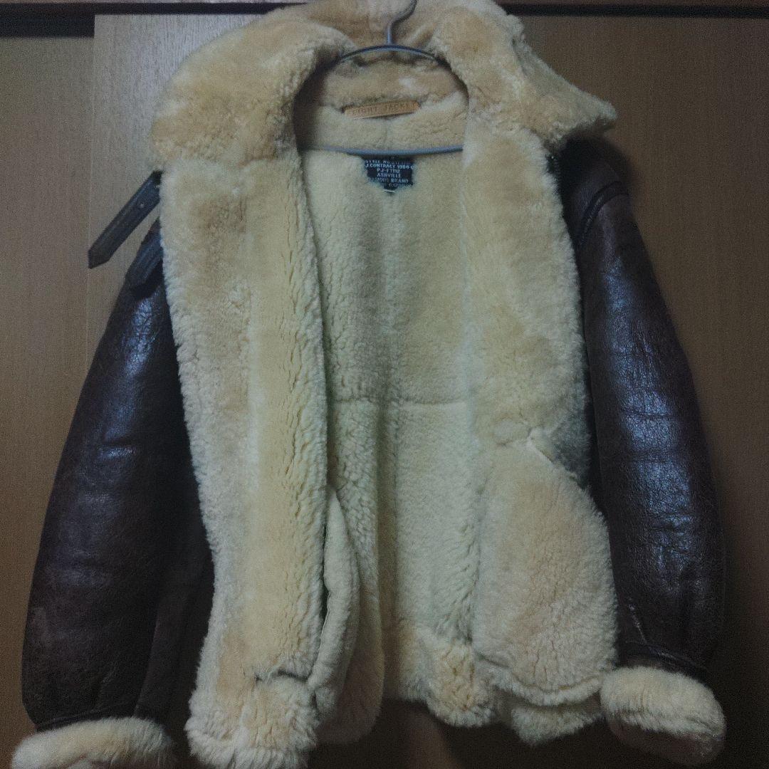 ＡＳＨＶＩＬＬＥ B-3フライトジャケット ブラウン