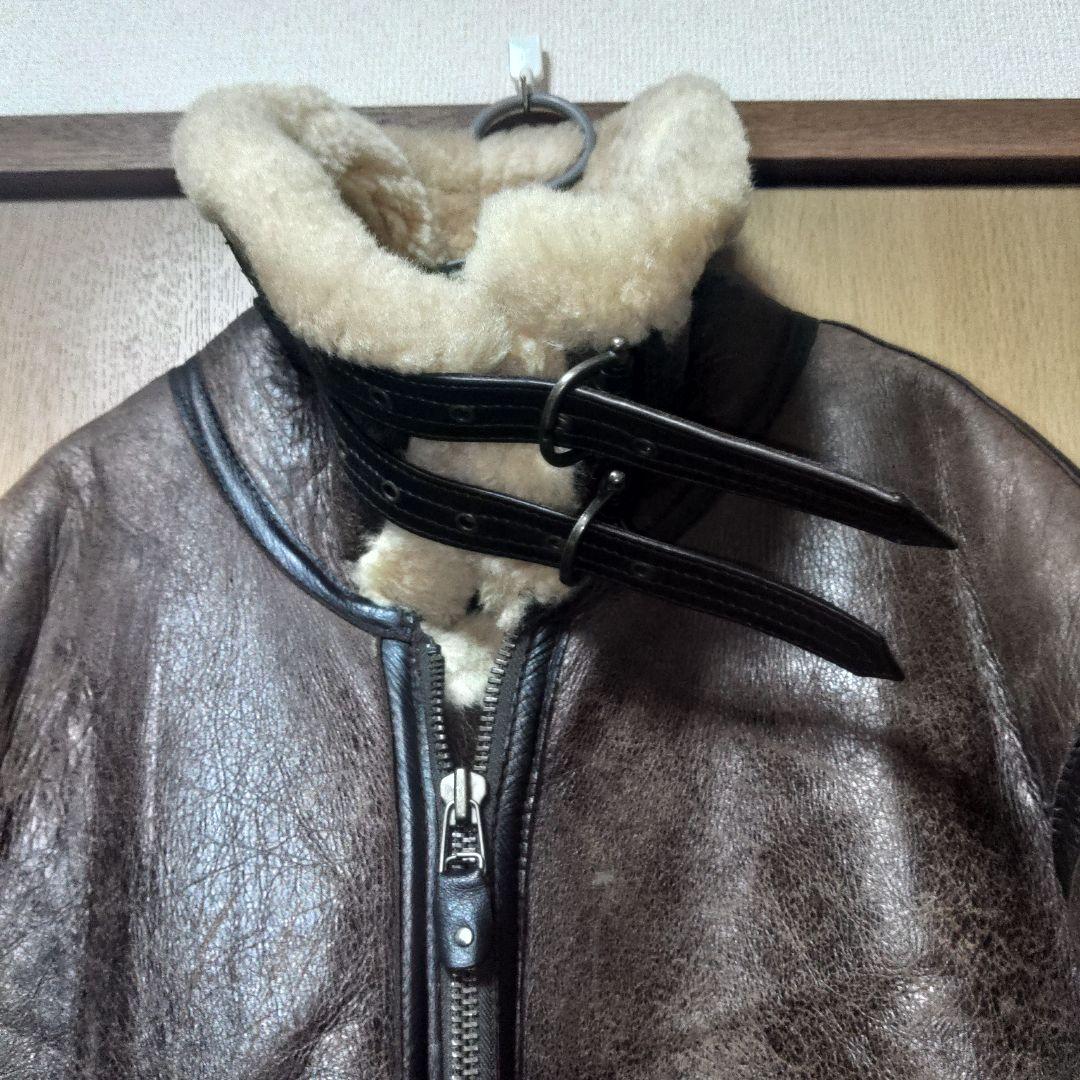 ＡＳＨＶＩＬＬＥ B-3フライトジャケット ブラウン